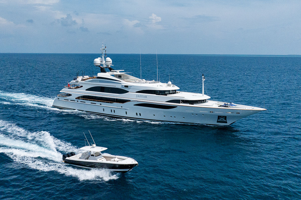 Motor Yacht Jaguar (56m) for charter